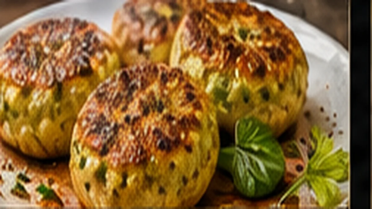 Куриные котлеты с кабачком