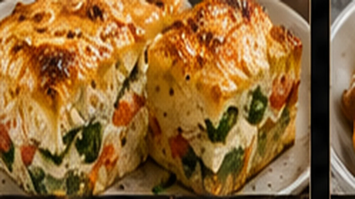 Куриная запеканка с овощами