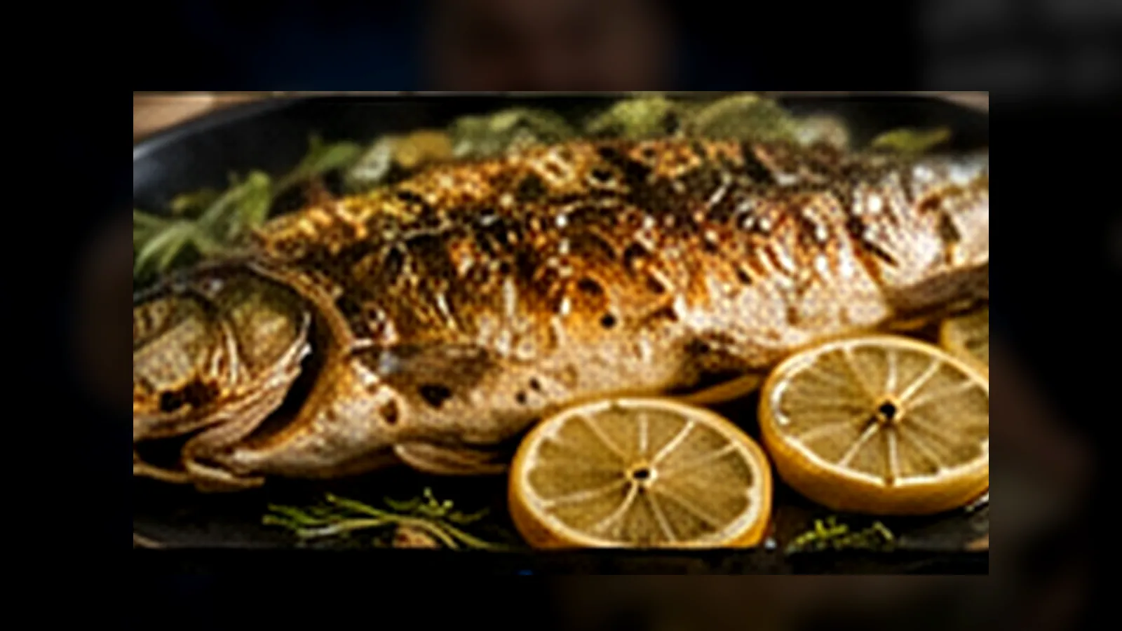 Форель в духовке с лимоном и травами — низкокалорийный рецепт из рыбы