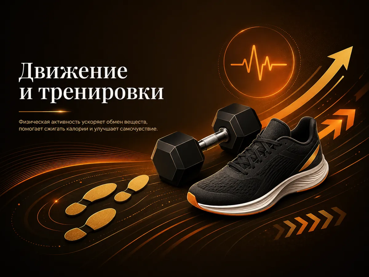 Движение и тренировки